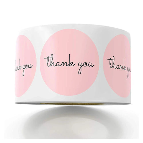 Charming Thank You Stickers Set
