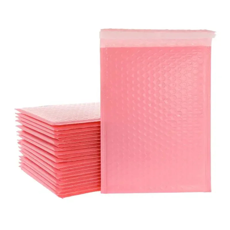Chic Pink Bubble Mailers