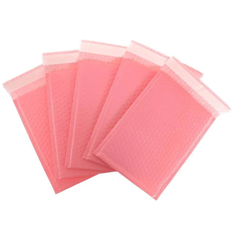 Chic Pink Bubble Mailers