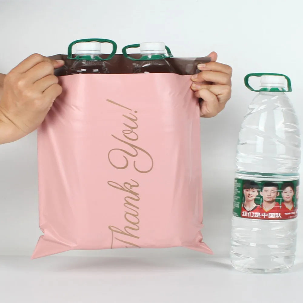 Chic Pink Shipping Bags
