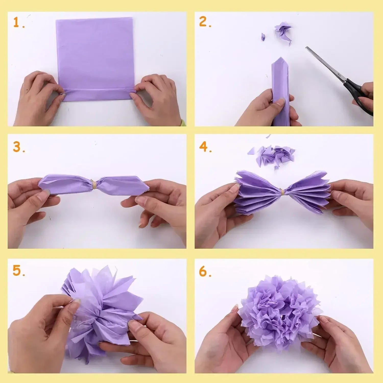 10pcs Tissue Paper Pink Wrapping Packaging Paper